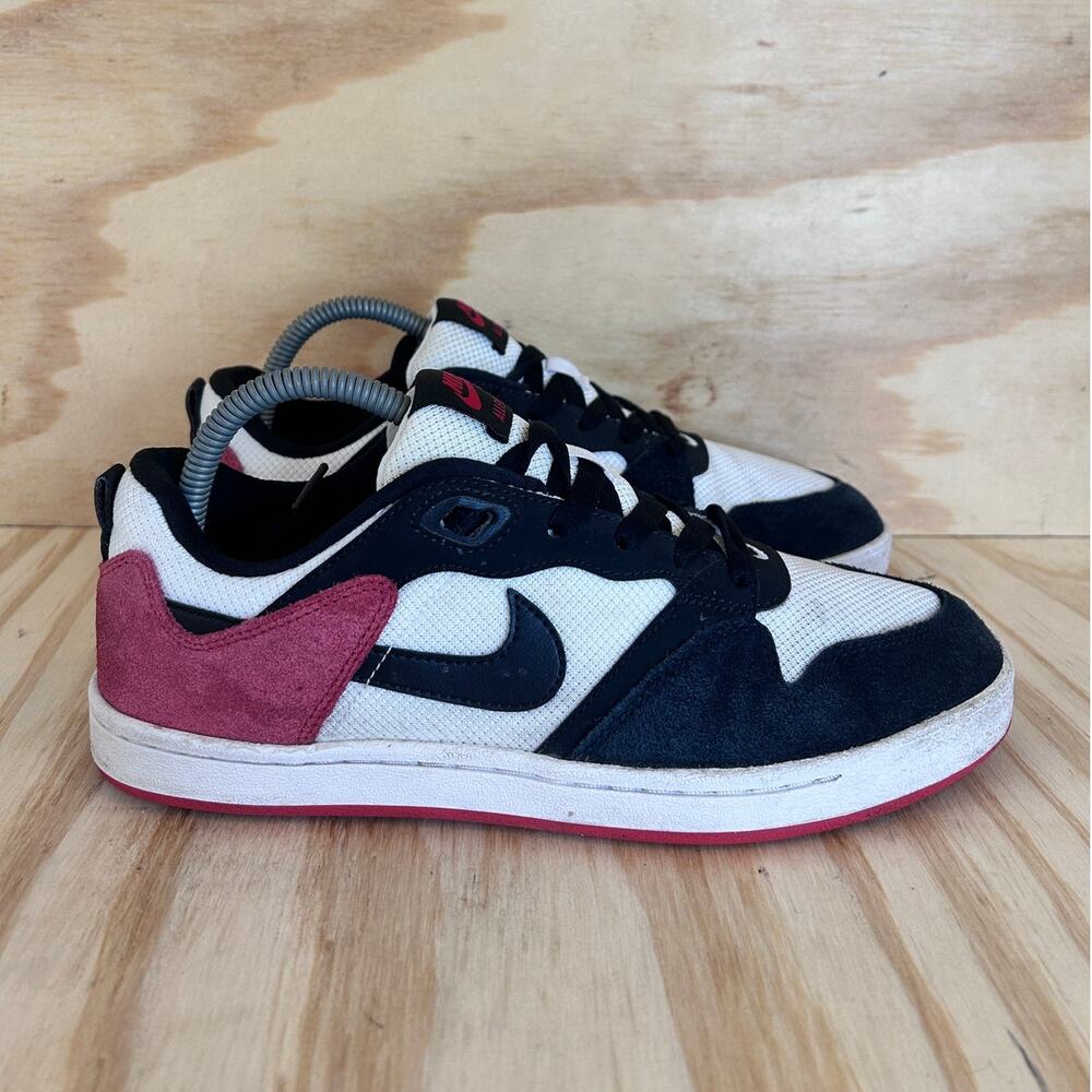 Nike - SB Alleyoop - Sneakers - Black/White - Men's - 7.5 - CJ0882-102